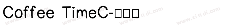Coffee TimeC字体转换